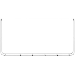 vidaXL Galvanised Steel Wire Silver Firewood Rack 300 x 25 x 150cm - Size: 150 x 25 x 300cm - Wilko - thumbnail 4