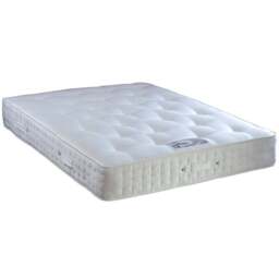 Tennyson Super King 4000 Twin Pocket Sprung Natural Orthopaedic Mattress - White - Bedmaster - Wilko