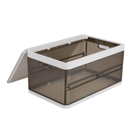 Living and Home Folding Wardrobe Drawer Clothes Storage Box 40 x 25cm - Size: 20x40x25cm - Grey - Wilko - thumbnail 4