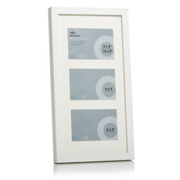 Wilko 16 x 8 i3 Multi Aperture White Photo Frame 6 x 4 Inch - thumbnail 3