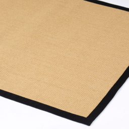 Esselle Home Swinton Black Sisal Jute Boucle Rug 200 x 290cm - Size: 290 x 200 x 1cm - Wilko - thumbnail 4