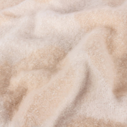 Hoem Meta Marshmallow Jacquard Tasselled Throw 130 x 180cm - Size: 180 x 130cm - Cream - Wilko - thumbnail 5
