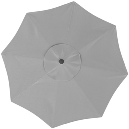 Living and Home Light Grey 24 LED Crank Lift Garden Parasol 3m - Wilko - thumbnail 7