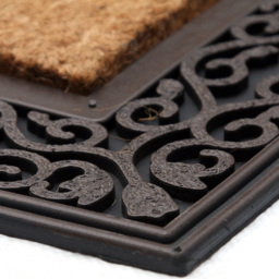Coco & Coir Red Rust Welcome Coir Door Mat 45 x 75cm - n/a - Coco & Coir ® - Wilko - thumbnail 5