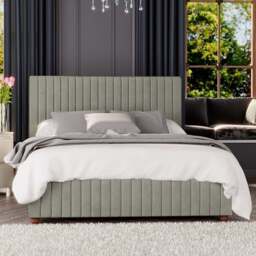 Laurence Llewelyn-Bowen Estella Single Duck Egg Plush Velvet Ottoman Bed - Green - Wilko - thumbnail 1