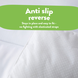 Slumberdown King Sleep Soundly Anti Allergy Mattress Topper - White - Wilko - thumbnail 6