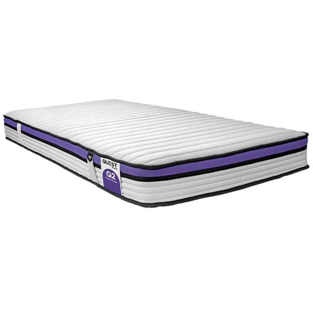Jay-Be QUEST Q2 e-Pocket Eco-Friendly Children's Mattress - Size: Single - Multi - Wilko - image 1