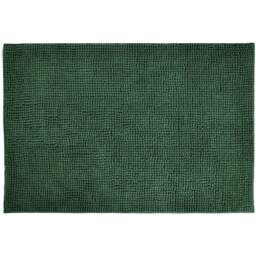 Allure Bath Fashions Dark Green Chenille Microfibre Supersoft Non-Slip Bobble Bath Mat 60 x 90cm - Wilko