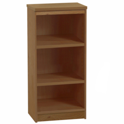 R White Cabinets 3 Shelf English Oak Mid Height Bookcase - Brown - Wilko - thumbnail 3