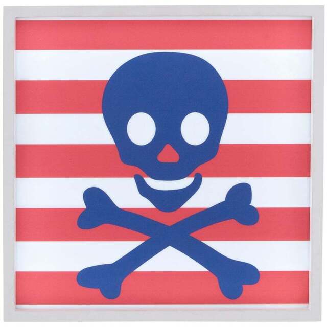 Premier Housewares Pirate LED Light Box - Size: 23 x 11 x 23cm - Multi - Wilko - image 1
