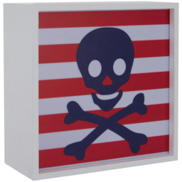 Premier Housewares Pirate LED Light Box - Size: 23 x 11 x 23cm - Multi - Wilko - thumbnail 3