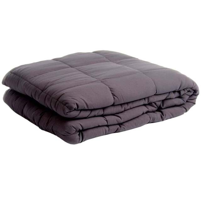 Allure Home Fashions Double Slumber Weighted Blanket 7kg - Size: 152 x 203 x 1cm - Grey - Wilko - image 1