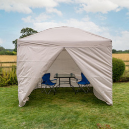 Jack Stonehouse 3 x 3m Beige Portable Pop Up Gazebo - Cream - Wilko - thumbnail 5