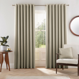 Helena Springfield Eden Lined Linen Curtains 168 x 137cm - Size: W 168 x D 137cm - Wilko - thumbnail 5