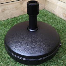 Samuel Alexander Black Water Filled Parasol Base 7L - Size: 35 x 16 x 45cm - Wilko - thumbnail 3