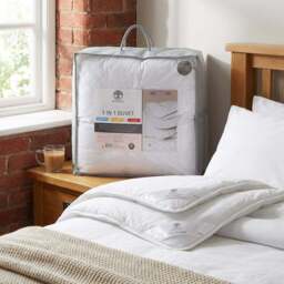 All Seasons Duvet  - White - Size: Single - Divante - Wilko - thumbnail 5