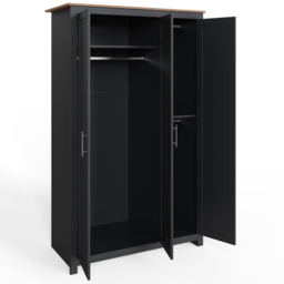 GFW Lancaster Slate Blue 4 Piece Bedroom Furniture Set - Wilko - thumbnail 6