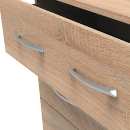 Crowndale Avon 3 Drawer Bardolino Oak Chest of Drawers - Wilko - thumbnail 7