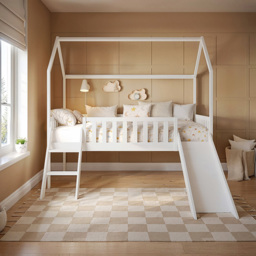 Flair Explorer White Pine Mid Sleeper with Slide and Rails - Size: Single - Wilko - thumbnail 6