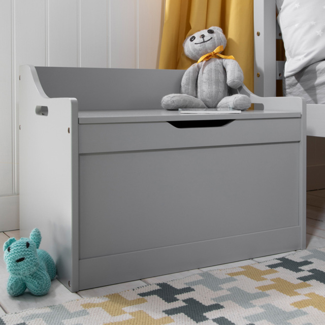 Noa and Nani Lola Silk Grey Toy Storage Organiser - Size: 74 x 187 x 40cm - Wilko - image 1