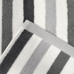 Allure Bath Fashions Cali Grey Striped Hand Towel 2 Pack - Size: 50 x 85cm - Wilko - thumbnail 5