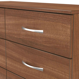 Crowndale Avon 6 Drawer Noche Walnut Chest of Drawers - Wilko - thumbnail 6