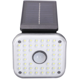 St Helens Black Solar Powered Outdoor PIR with Adjustable Light - Wilko - thumbnail 5