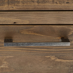 Julian Bowen Heritage 6 Drawer Distressed Finish Wide Chest of Drawers - Brown - Wilko - thumbnail 6
