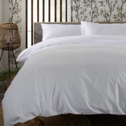 The Lyndon Company Double White Duvet Set - Wilko