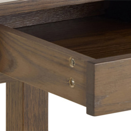 Florence Southampton Single Drawer Cream Ceramic Square Side Table - Size: 45 x 45 x 45cm - Multi - Furniture To Go - Wilko - thumbnail 7