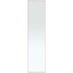 Living and Home Gold Frame Over Door Full Length Mirror 37 x 147cm - Size: 147 x 37cm - Wilko - thumbnail 4