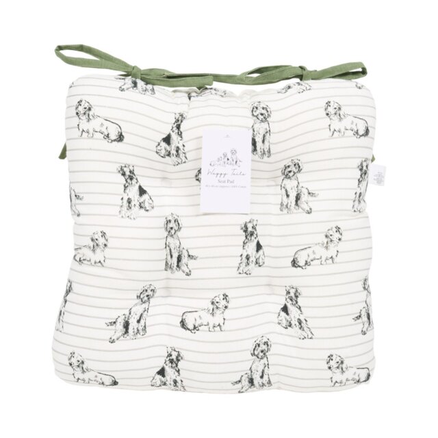 Waggy Tails Seat Pad White - Wilko - image 1