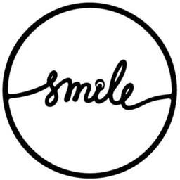 Decortie Black Smile Theme Metal Wall Art - Size: 45.0  x 45.0  x 1.5 cm - Wilko