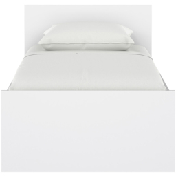 Florence Single White High Gloss Wooden Bed Frame - Furniture to Go - Wilko - thumbnail 5