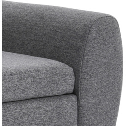 Living and Home Grey Linen Upholstered Storage Bench - Wilko - thumbnail 7