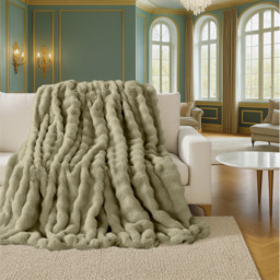 Sweet Dreams Cream Alpine Throw 150 x 200cm - Wilko - thumbnail 4