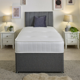Starlight Beds Shorty Warmer Extreme Tufted Hybrid Foam and Spring Mattress - White - Wilko - thumbnail 5