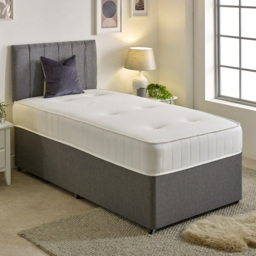 Starlight Beds Shorty Warmer Extreme Tufted Hybrid Foam and Spring Mattress - White - Wilko - thumbnail 3