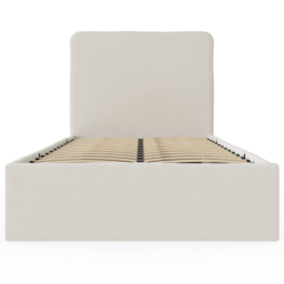 GFW Chiswick Single Natural Ottoman Bed with SC Pocket Sprung Mattress - Cream - Wilko - thumbnail 5