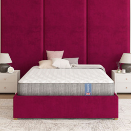 Aspire Double Pocket Memory Foam Tension Relieving Mattress - White - Wilko - thumbnail 3
