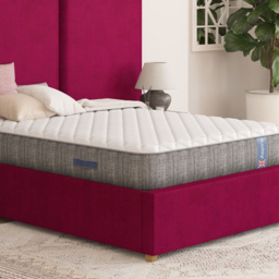 Aspire Double Pocket Memory Foam Tension Relieving Mattress - White - Wilko - thumbnail 4
