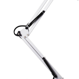 Premier Housewares Studio Silver Grey Desk Lamp - Size: 17 x 21 x 60cm - Wilko - thumbnail 4