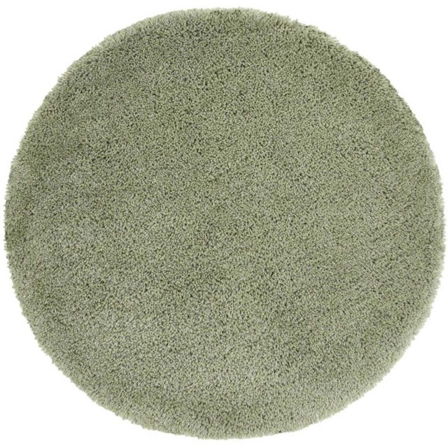 Origins Chicago Sage Green Round Rug 133cm - Size: 133 x 133cm - Origins Rugs - Wilko - image 1