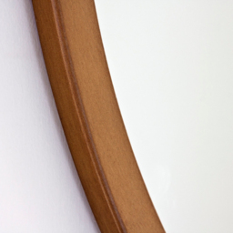 Yearn Bronze Classic Round Wall Mirror 90cm - Brown - Wilko - thumbnail 4