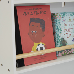 Liberty House Toys 3 Shelf Kids Bookcase - Size: 32 x 68 x 90cm - White - Wilko - thumbnail 6