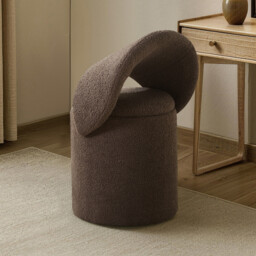 Rosie 3 in 1 Storage Stool Brown - Wilko - thumbnail 3
