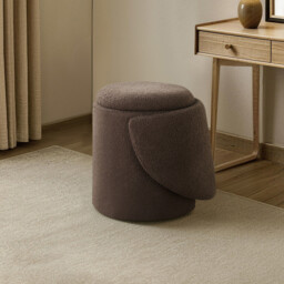 Rosie 3 in 1 Storage Stool Brown - Wilko - thumbnail 4