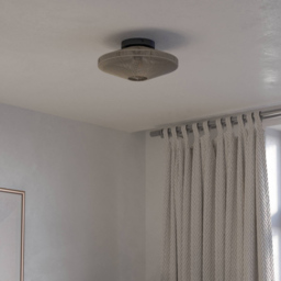 EGLO Midsumer Timeless Fabric Ceiling Light - Size: 17.5 x 38 x 17.5cm - Black - Wilko - thumbnail 5
