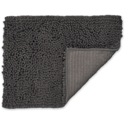 Allure Bath Fashions Jumbo Luxury Charcoal Grey Deep Pile Non-Slip Bobble Bath Mat 50 x 70cm - Wilko - thumbnail 4