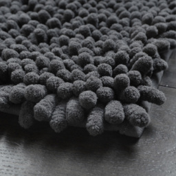 Allure Bath Fashions Jumbo Luxury Charcoal Grey Deep Pile Non-Slip Bobble Bath Mat 50 x 70cm - Wilko - thumbnail 5